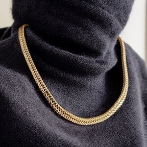 ❤️Reitmans Stylish Chunky Goth Silver Chain Necklace